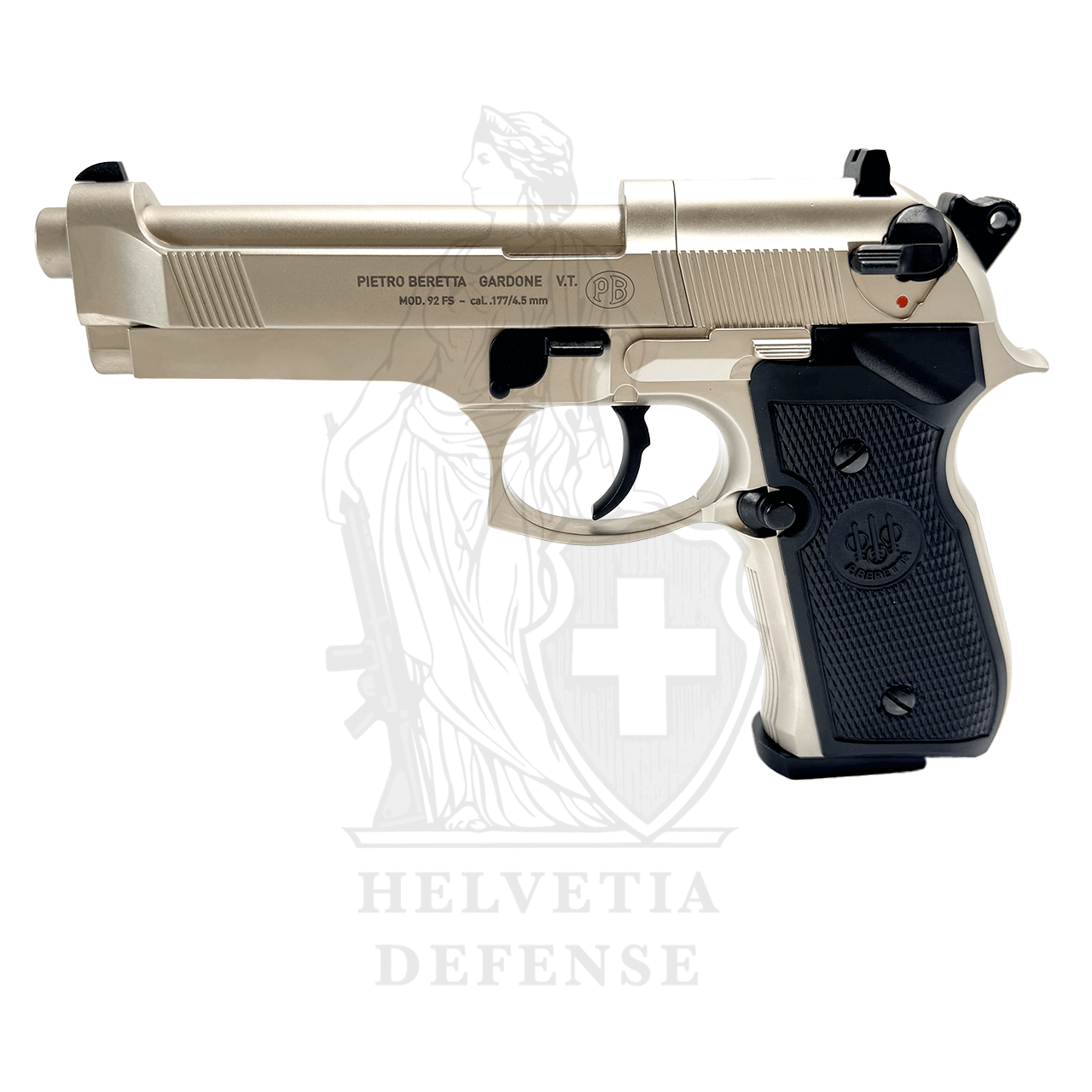 Beretta M92 FS CO₂ Nickel 4.5mm – 3.5J