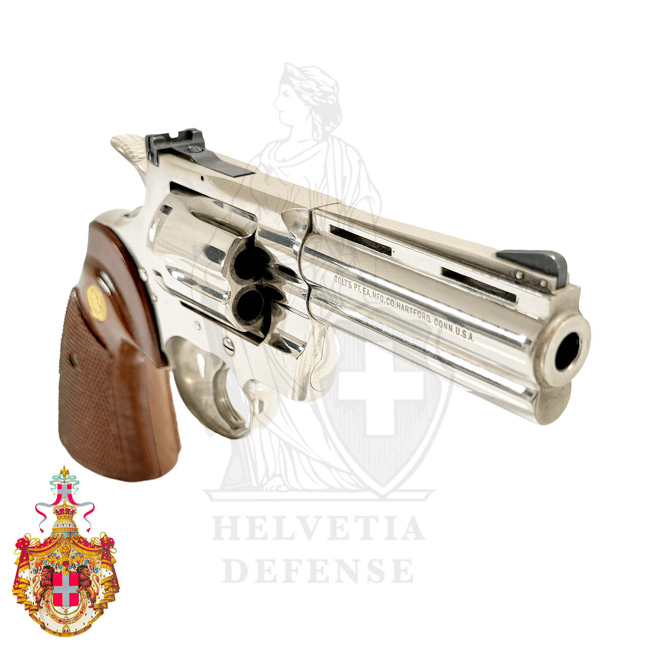 Colt Python Stainless .357 Magnum Revolver 4” | HELVETIA DEFENSE