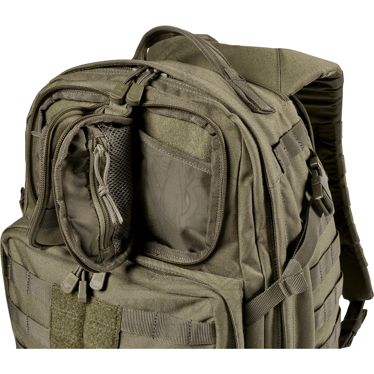 5.11 Tactical Rush 24 2.0 — 37L Tactical Backpack Ranger Green I