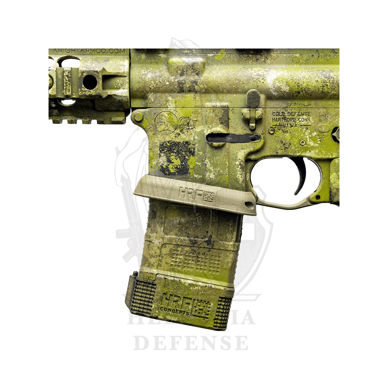 実物 HRF Concepts マグウェル FDE HRF Concepts RCM AR-15 Magwell MILSPEC Forged FDE I Helvetia Defense