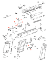 SPHINX Spare Parts Plate