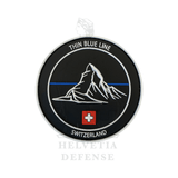 Thin Blue Line Switzerland - Cervin Patch