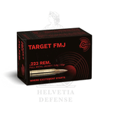 Ammunition GECO .223 Rem Target FMJ - 55grs/3.6g