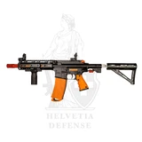  Byrna Mission 4 Hopper .68 caliber less-lethal launcher with AR-15-style platform in black 