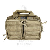 GPS Tactical Quad 2 Pistol Range Bag - Tan GPS Tactical Quad 2 Pistol Range Bag - Tan