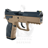 Sphinx SDP Compact Alu Sand pistol – color prototype Swiss precision handgun available in Geneva