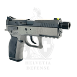 Sphinx SDP Compact Combat Grey THD pistol – color prototype Swiss precision handgun available in Geneva
