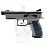 Sphinx SDP Compact Combat Grey THD pistol – color prototype Swiss precision handgun available in Geneva