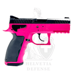 Sphinx SDP Compact Pink pistol – color prototype Swiss precision handgun available in Geneva