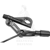 Earmor Comms dynamic boom microphone for M32 Plus tactical headset communication system - Helvetia Defense