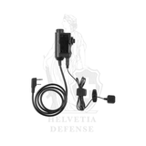 Earmor M52 tactical PTT adapter compatible with Kenwood radios for communication headsets - Helvetia Defense