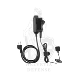 Earmor M52 tactical PTT adapter compatible with Midland radios for communication headsets - Helvetia Defense