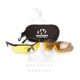 Lunettes de soleil Walkers avec système de lentilles interchangeables pour le tir et la protection tactique - Helvetia Defense