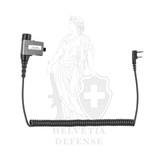Sordin Nexus PTT adapter compatible with Kenwood radios for tactical headset communication systems - Helvetia Defense