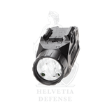Holosun P.ID Dual pistol flashlight with green and IR laser for tactical illumination and aiming - Helvetia Defense
