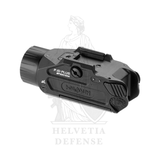 Holosun P.ID Plus pistol flashlight with integrated green laser for tactical illumination and precision aiming - Helvetia Defense