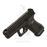 Réplique de pistolet airsoft Glock 19 Gen5 GBB gas blowback pour l'entraînement et le loisir - Helvetia Defense