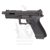 Novritsch SSP18 GBB semi-auto airsoft pistol replica for tactical training and sport shooting - Helvetia Defense