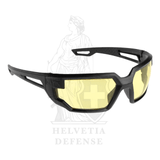 Lunettes tactiques balistiques Mechanix Type avec verres en polycarbonate Hard-Shell et protection MIL-SPEC pour le tir et les opérations sur le terrain - Helvetia Defense