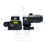 EOTECH HHS Green combo with EXPS2-2 holographic weapon sight and G33 3× magnifier with QD STS mount for tactical and precision shooting – Helvetia Defense