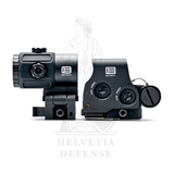 EOTECH HHS VI Combo EXPS3-2 with G43 Magnifier QD STS, compact and precise holographic sight system for tactical shooting – Helvetia Defense