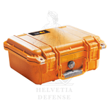 PELI Case 1400 ultra-robuster Schutzkoffer in Orange für den sicheren Transport empfindlicher Ausrüstung – Helvetia Defense