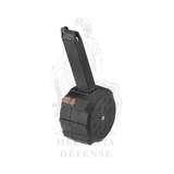 HFC drum magazine for G17 and G19 GBB models, 200-round high-capacity airsoft magazine – Helvetia Defense