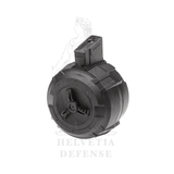 G&G AK47 drum magazine with 2200-round capacity, high-capacity airsoft AEG magazine – Helvetia Defense