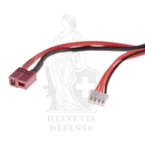 NIMROD 11.1V 1500mAh 65C Graphene LiPo Mini Type battery with T-Plug, high-output power source for airsoft AEG replicas – Helvetia Defense