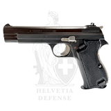 SIG P210 Pistole, legendäre Schweizer Handfeuerwaffe bekannt für außergewöhnliche Präzision und Verarbeitungsqualität – Helvetia Defense