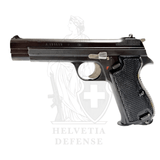 SIG P210 Pistole, legendäre Schweizer Handfeuerwaffe bekannt für außergewöhnliche Präzision und Verarbeitungsqualität – Helvetia Defense