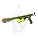 Hundeball-Werfer im Bazooka-Stil, spielerisches Zubehör für weite Ballwürfe – Helvetia Defense