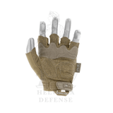 Mechanix Wear M-Pact Fingerless Coyote taktische Handschuhe mit D3O stoßabsorbierender Handfläche, Armortex-Verstärkung, TPR-Knöchelschutz, atmungsaktivem TrekDry und TPR-Klettverschluss – maximale Abzugsfertigkeit – EN 388 zertifiziert – Helvetia Defense Genf