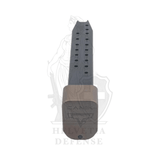 Canik Full Size 18+1 Schuss TTI Combat Magazin 9mm mit +1 Aluminium-Verlängerung Bronze Cerakote, wärmebehandeltem Stahlgehäuse, doppelreihig und Anti-Friktions-Beschichtung AFC – kompatibel TP9 TTI Combat Serie – Helvetia Defense Genf