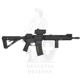 Magpul RVG Rail Vertical Grip Vordergriff aus hochfestem Polymer für 1913 Picatinny Schiene, flaches 3.5 Zoll Design, aggressive Textur, ergonomisch optimiert für klassischen Vertikalgriff und Thumb Break Methode – 74g – Made in USA – Helvetia Defense Genf