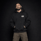 HELVETIA DEFENSE Hoodie NO RULES - BLACK