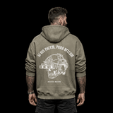 HELVETIA DEFENSE Hoodie BLACKOUT -  OLIVE