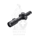 Schwarzes EOTECH Vudu 1-8x24 SFP Zielfernrohr mit beleuchtetem HC3-Absehen in der zweiten Bildebene