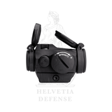 Aimpoint Micro H-2 4-MOA-Leuchtpunktvisier mit Standard-Niedrigmontage für Weaver- und Picatinny-Schienen