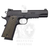 Messerschmitt ME1911 Selbstladepistole in 9 × 19 mm, schwarze Ausführung, mit 5-Zoll-Lauf und verstellbarer LPA-Visierung