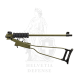 Chiappa Little Badger TDX .22 LR single-shot folding takedown carbine with wire-frame stock, 16.5-inch barrel, and Picatinny-railed forend
