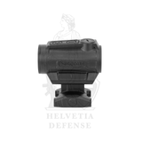HOLOSUN ARO‑CORE‑RD‑2 geschlossenes Rotpunktvisier in Schwarz für Gewehre mit 2-MOA-Rotpunkt, 22-mm-Sichtfenster und Picatinny-Montage