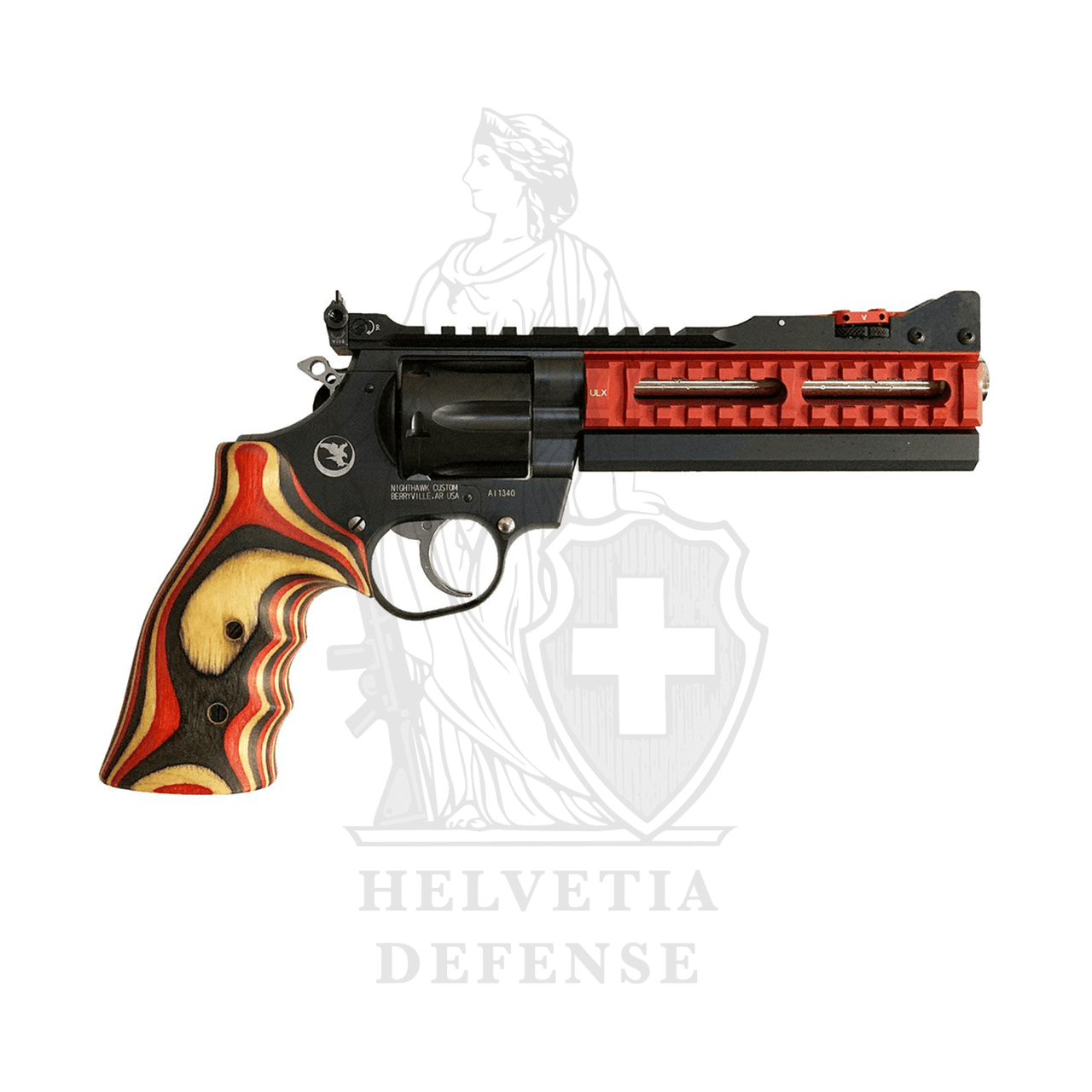 KORTH Super Sport ULX 6" Précision 357Mag Revolver avec finition DLC