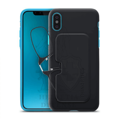 THINOPTICS Glasses & Fortify Phone Case Portable Reading Glasses and