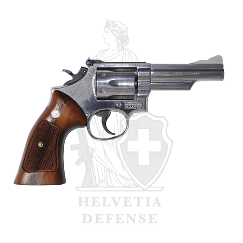 Revolver Smith & Wesson 19-4 4" plaqué nickel - #A4681