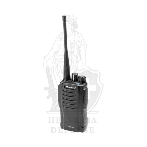 Midland G10 Pro licence-free PMR446 portable radio for professional and tactical communication - Helvetia Defense