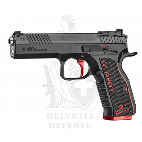 CZ Shadow 2 Target 5-inch pistol, competition-grade precision handgun for sport shooting – Helvetia Defense