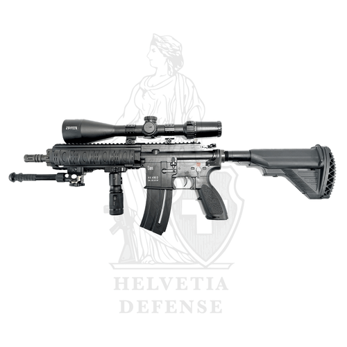 Heckler & Koch HK416 assault rifle, piston-driven tactical platform known for reliability, accuracy, and operational performance – Helvetia Defense