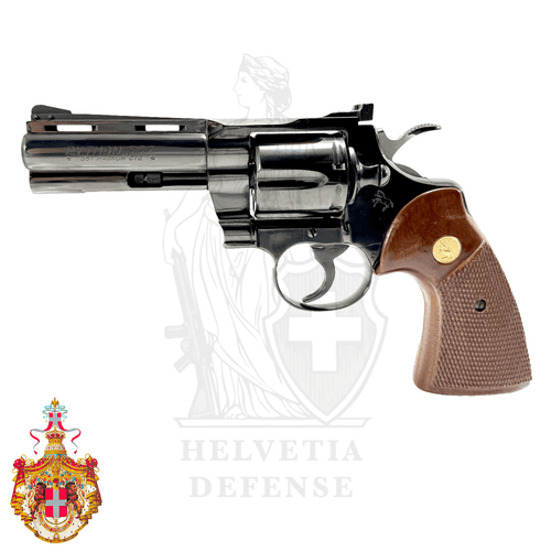 COLT Python Revolver mit 4-Zoll-Lauf, präzise Faustfeuerwaffe für sportliches Schießen - Helvetia Defense