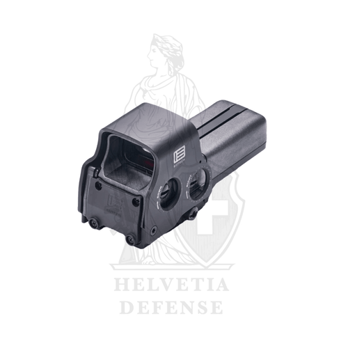 Schwarzes EOTECH 558.A65 nachtkampfgerätekompatibles Holografievisier mit QD-Montage, 68-MOA-Kreis und 1-MOA-Zentralpunkt